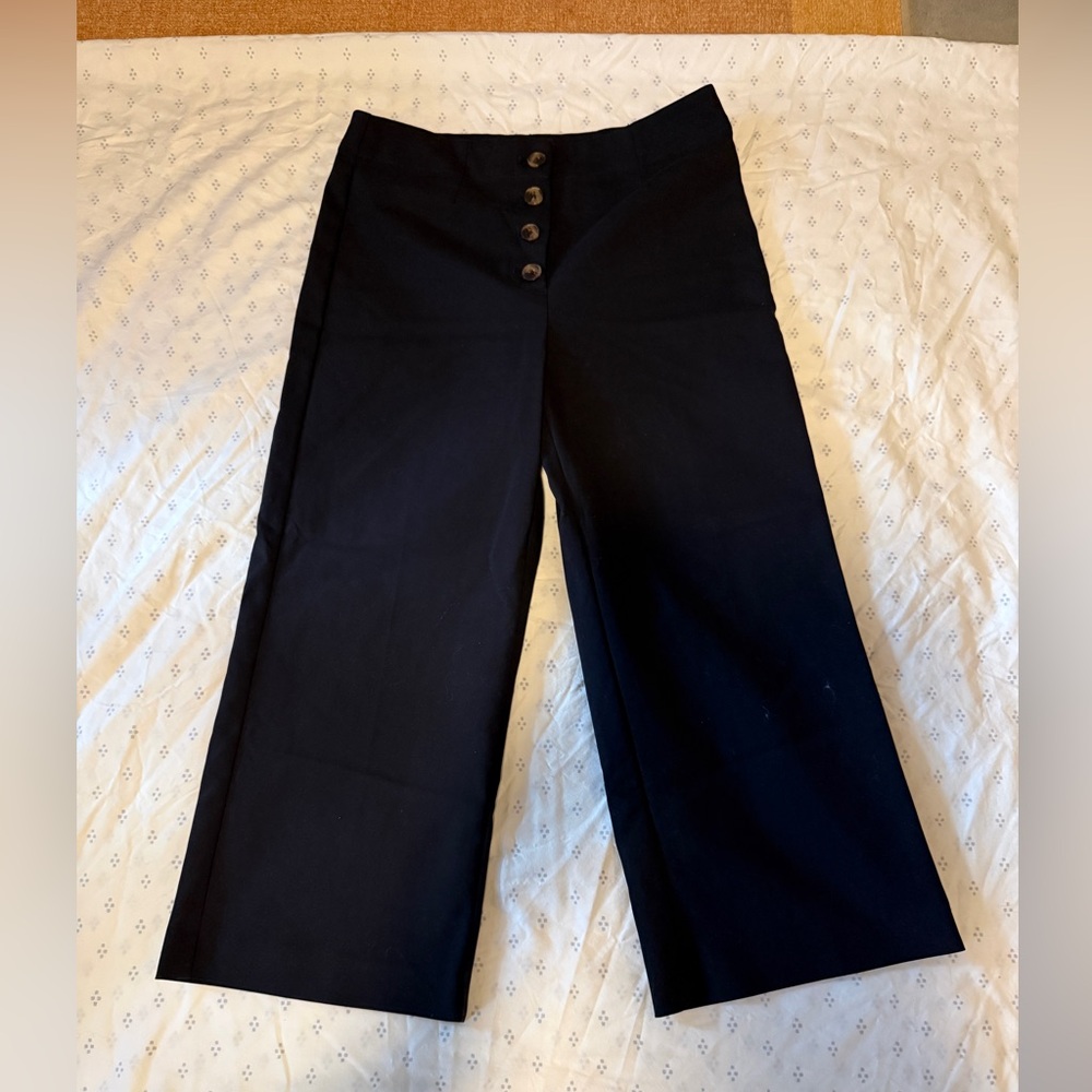 Loft Cropped Work Pants